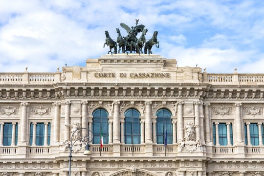Palazzo di Giustizia, sede della Corte di Cassazione a Roma